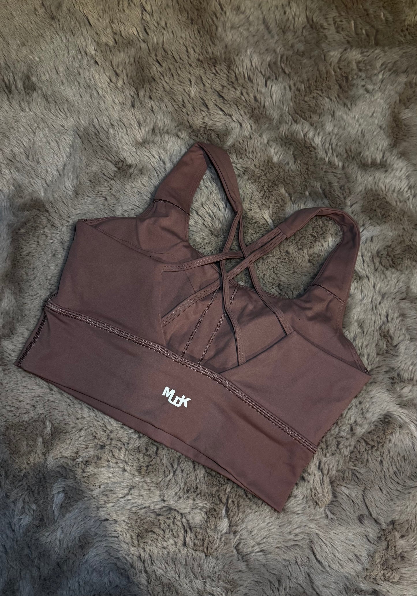 Luna Bra - Red Brown