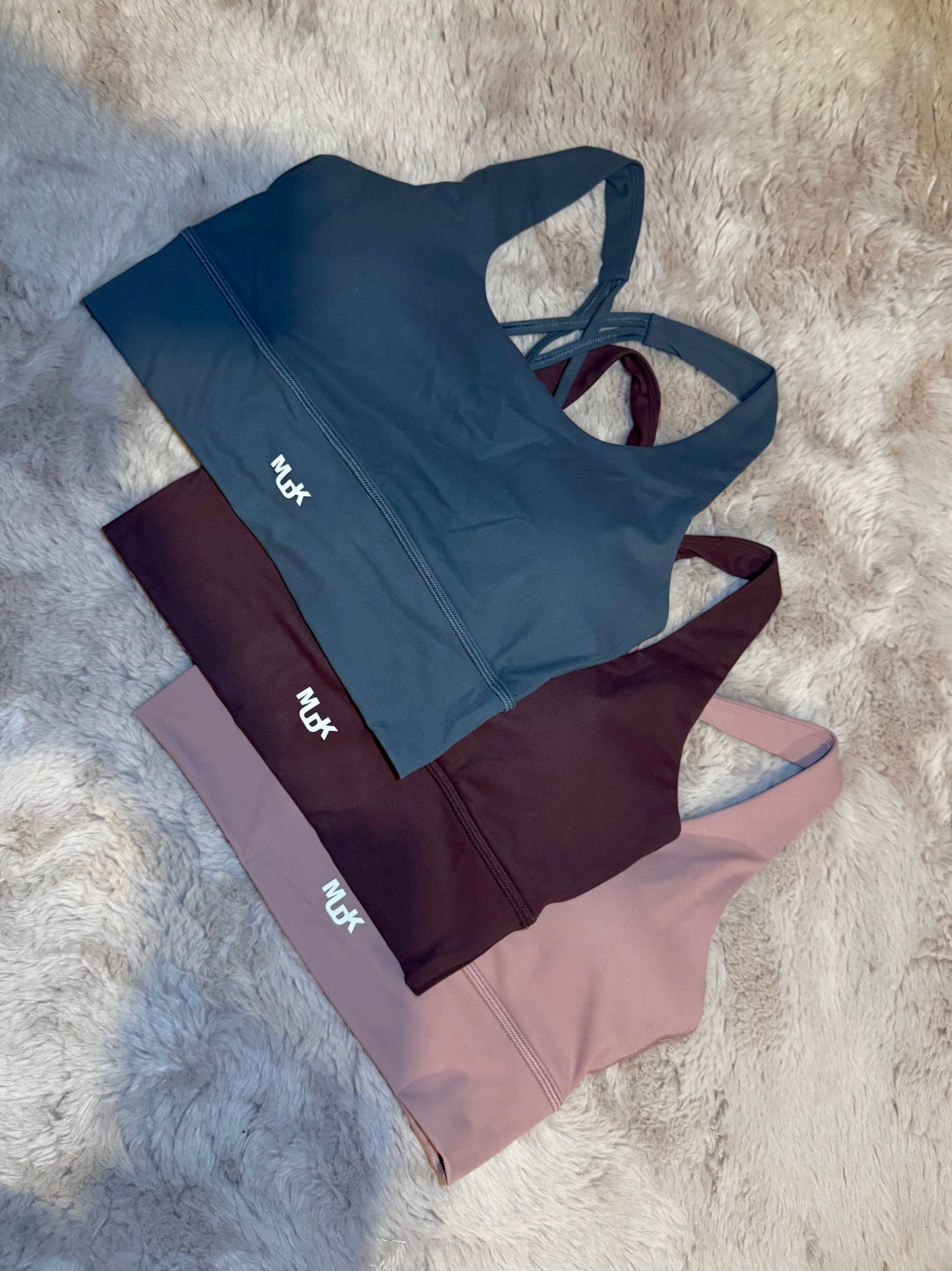 Luna Bra - Red Brown