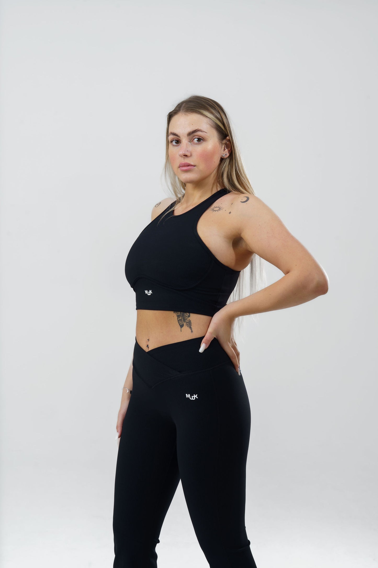 Eden Flare Leggings - Black