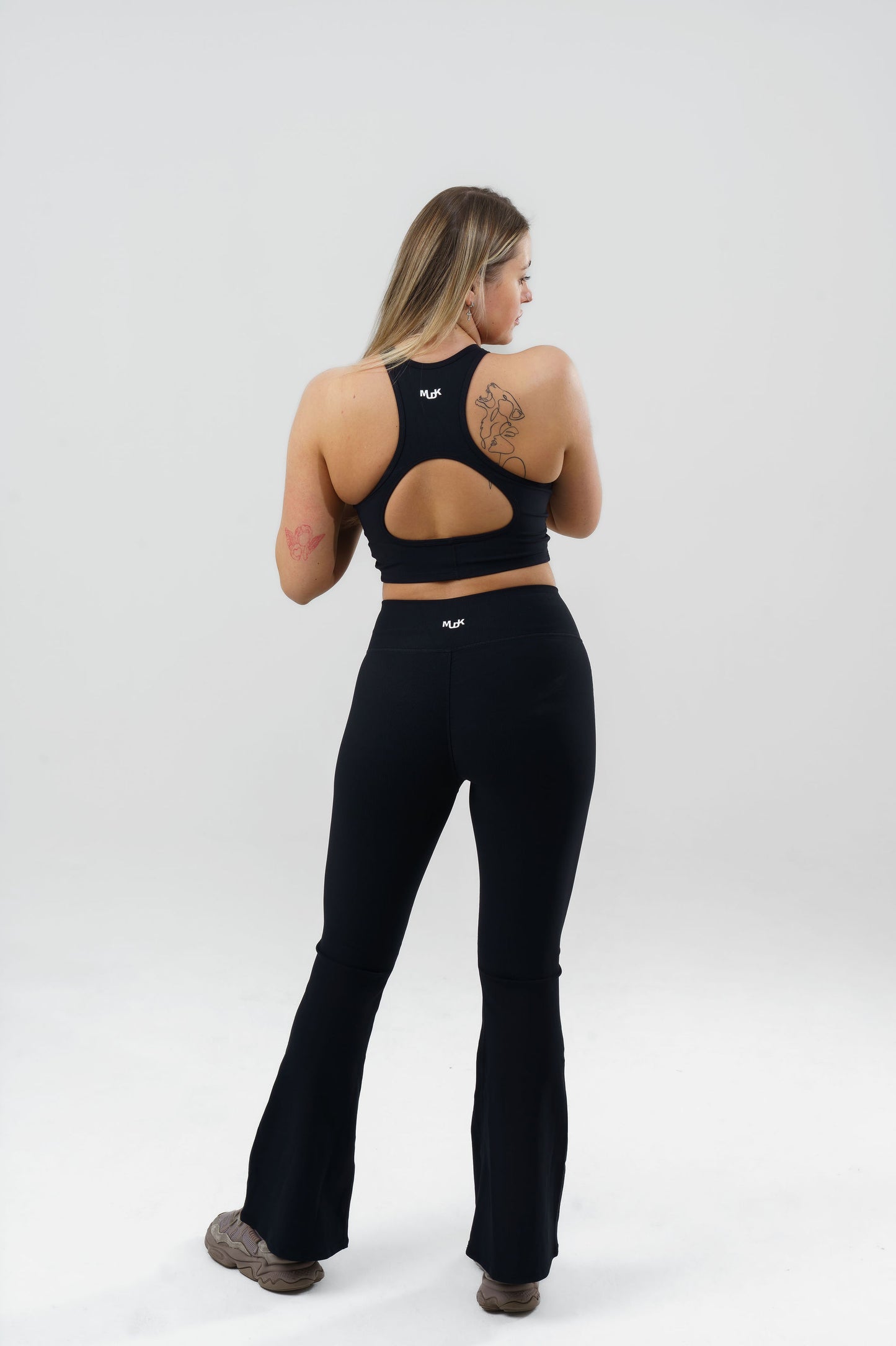 Eden Flare Leggings - Black