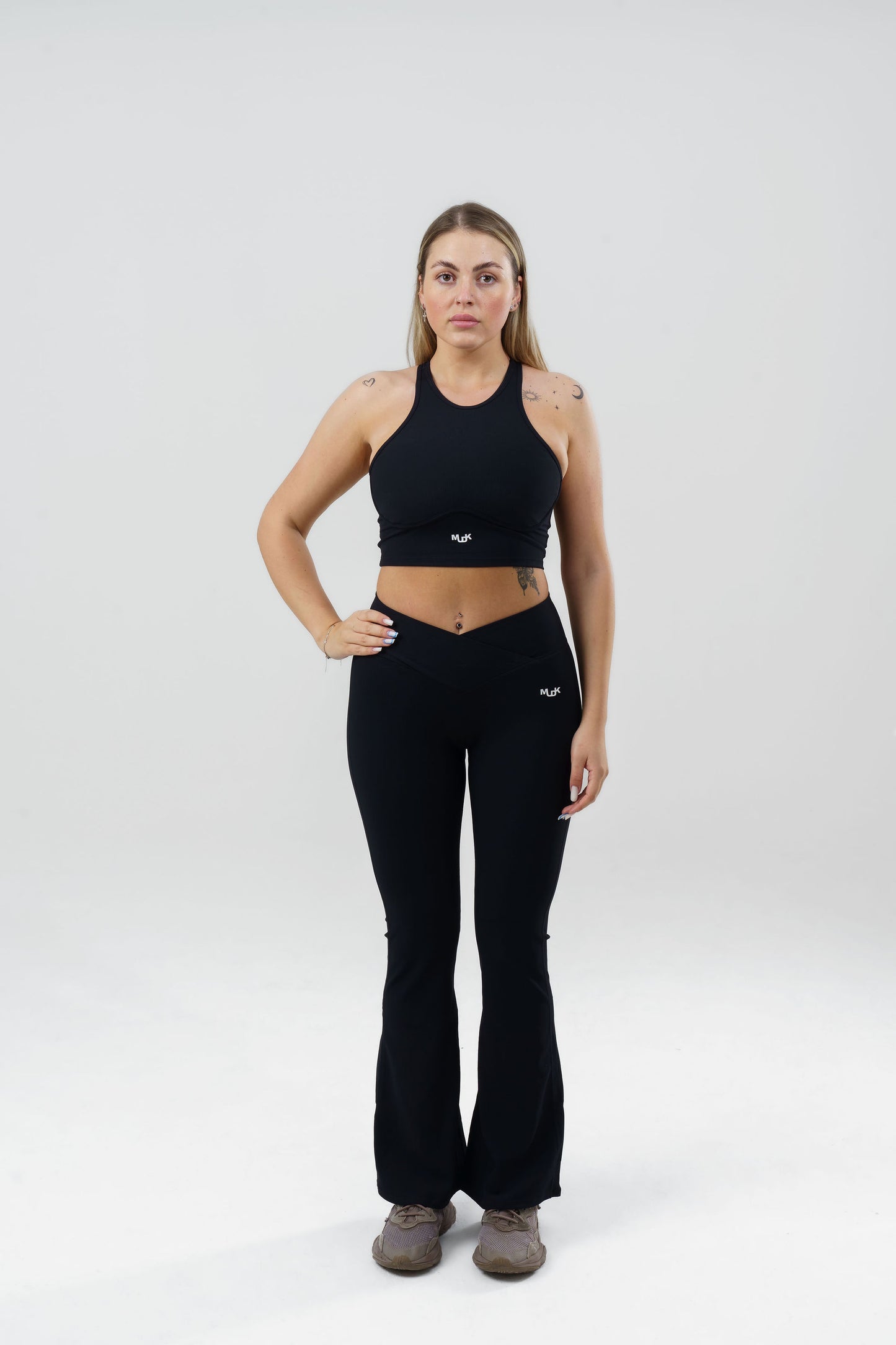 Eden Flare Leggings - Black