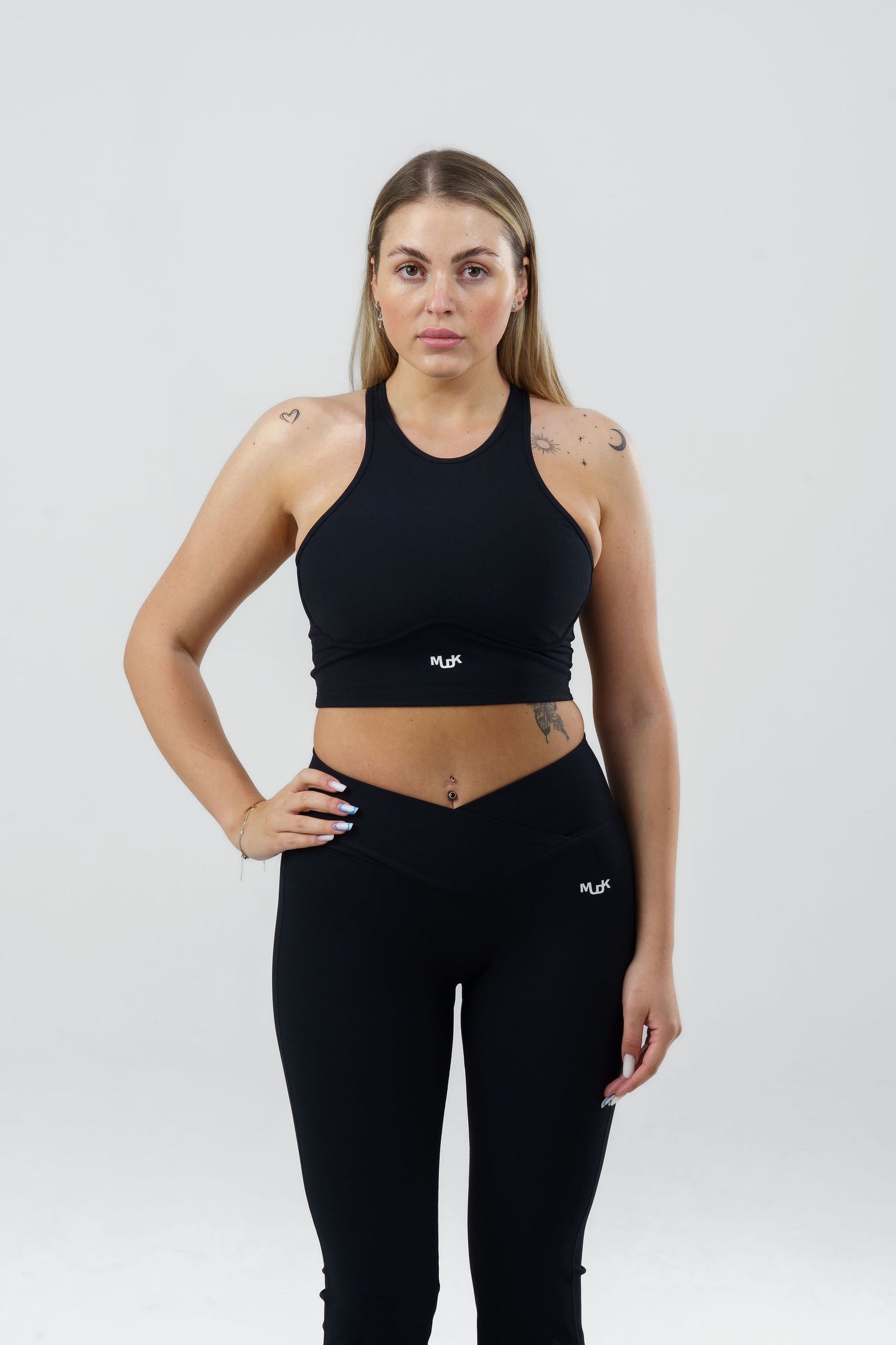 Eden Flare Leggings - Black