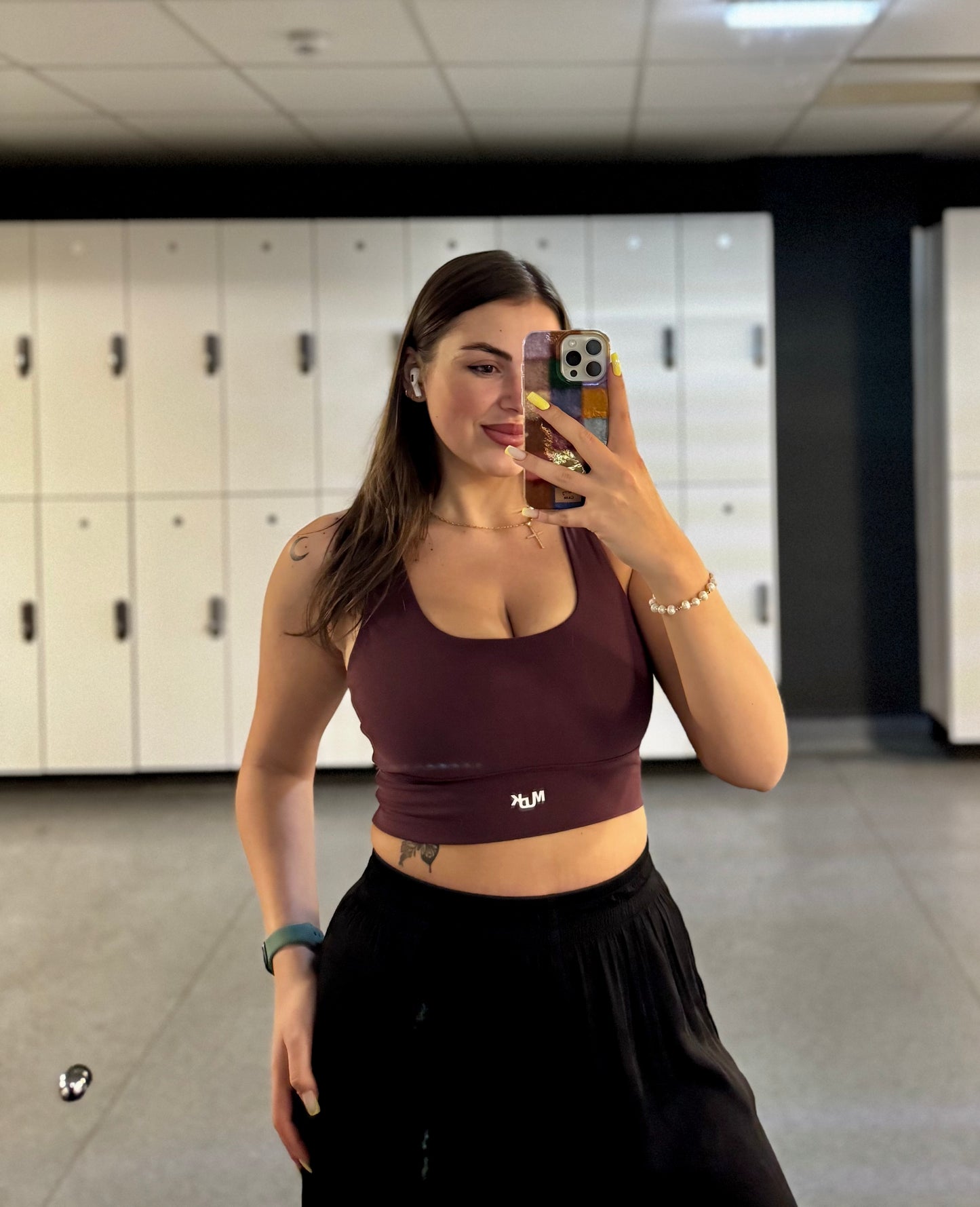 Luna Bra - Red Brown