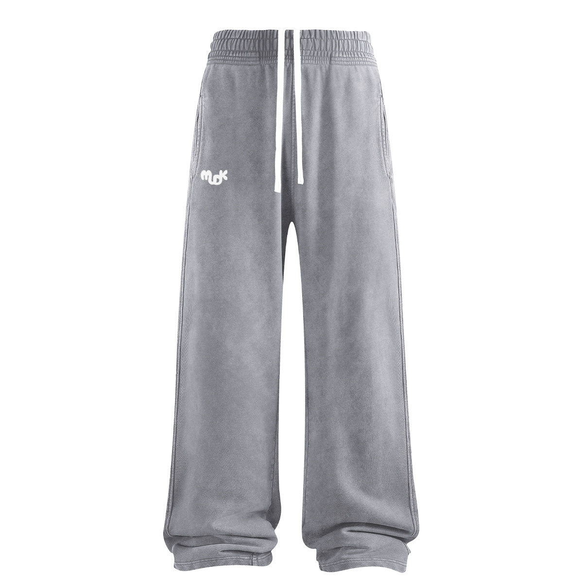 HALO Wide Leg Joggers Gray MUDIK - Stand out. Stay true.