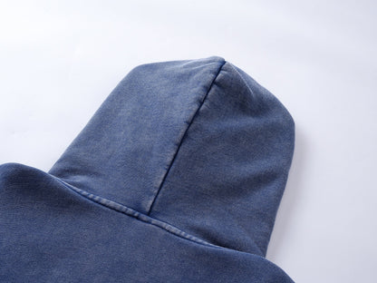 HALO Zipped Hoodie Blue - MUDIK - Stand out. Stay true.