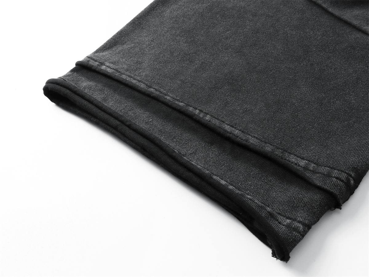 ECHO Baggy Oversized T-shirt Batik Black MUDIK - Stand out. Stay true.