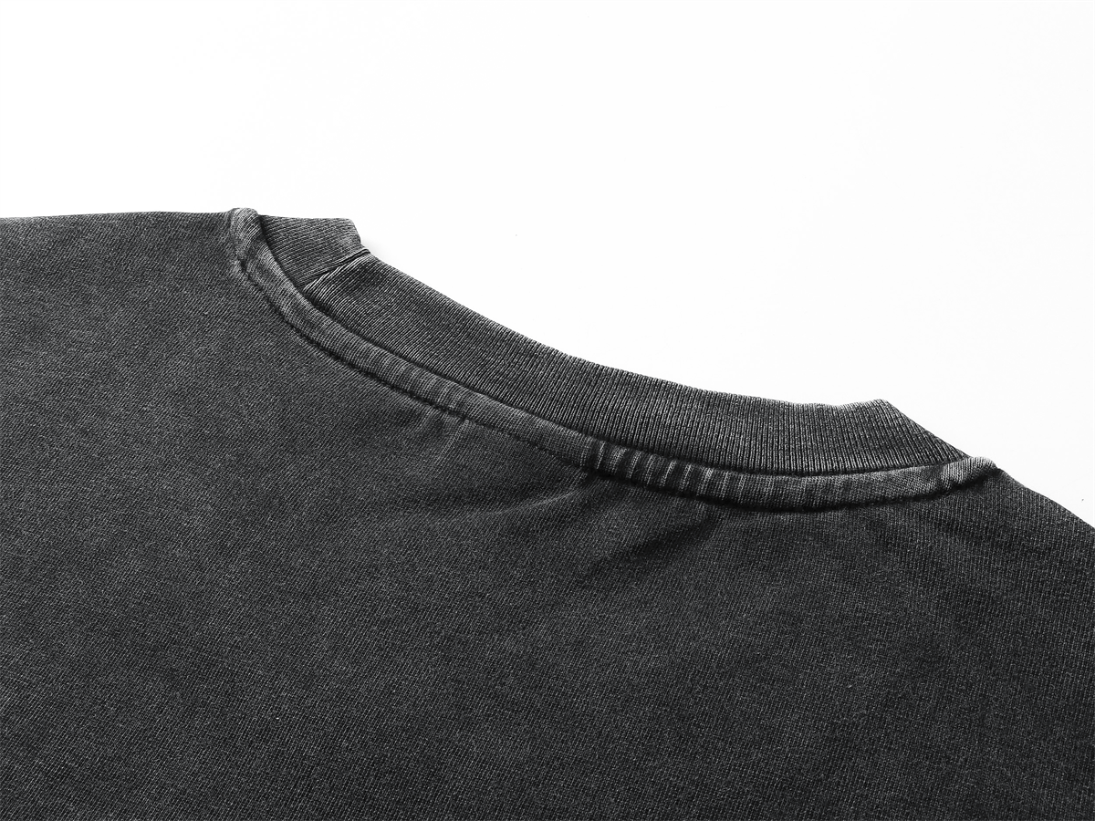 ECHO Baggy Oversized T-shirt Batik Black MUDIK - Stand out. Stay true.