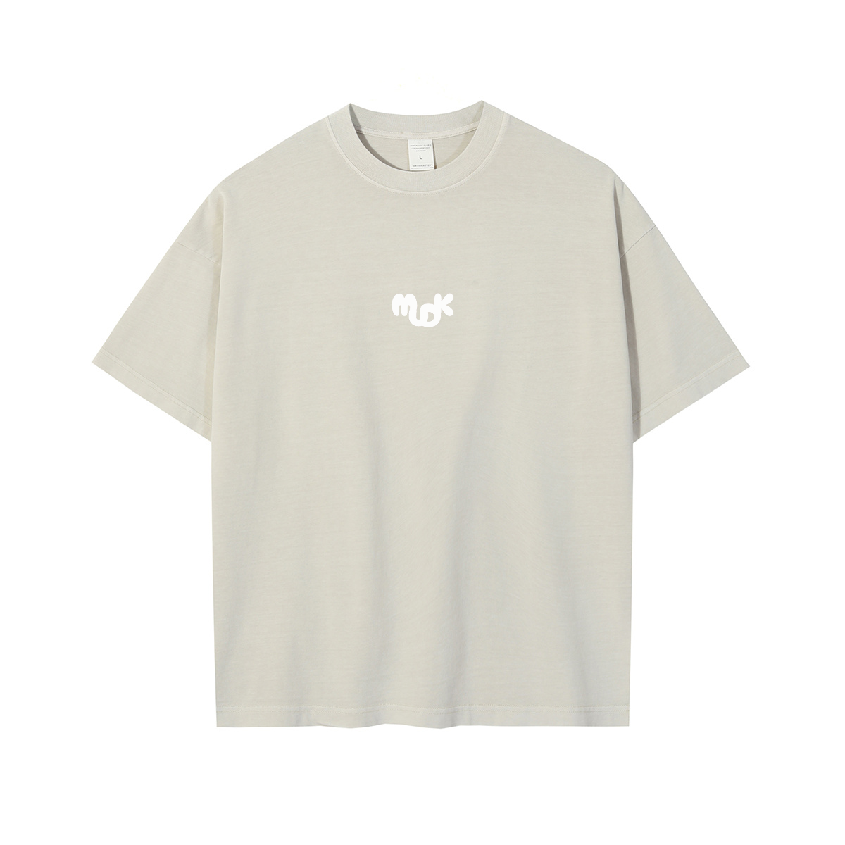 DORA Waffle T-shirt Beige