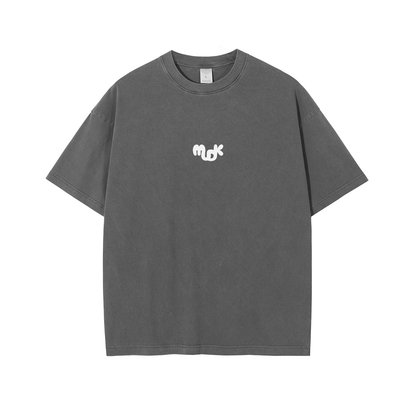DORA Waffle T-shirt Dark Gray