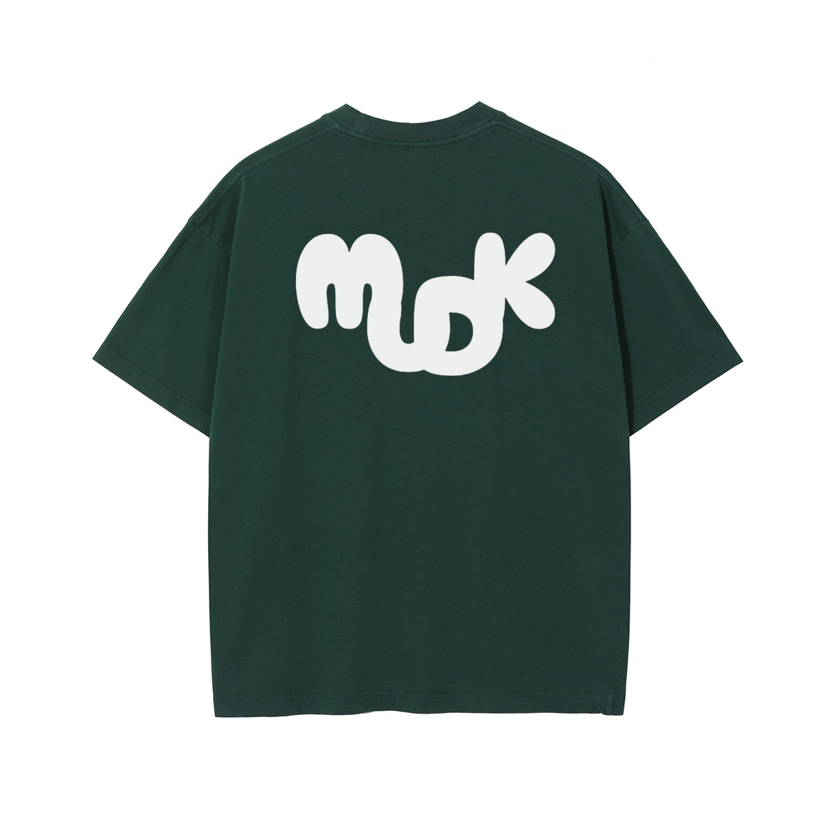DORA Waffle T-shirt Dark Green