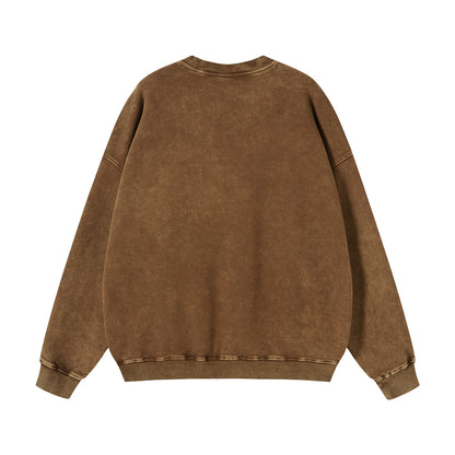 DUNE Batik Pullover Jumper Brown