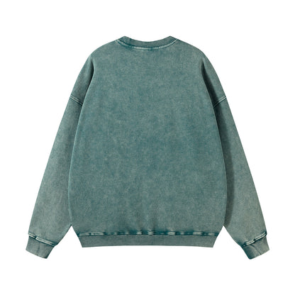 DUNE Batik Pullover Jumper Forest Green