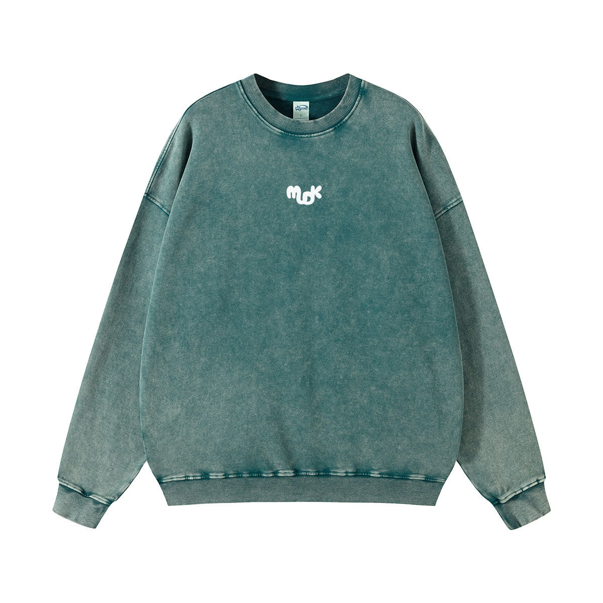 DUNE Batik Pullover Jumper Forest Green