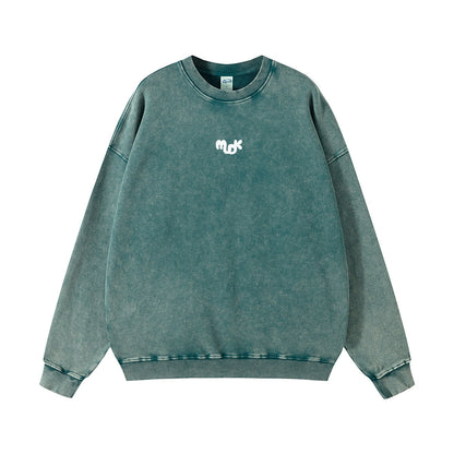 DUNE Batik Pullover Jumper Forest Green