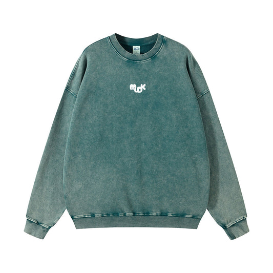 DUNE Batik Pullover Jumper Forest Green