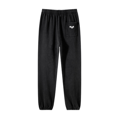 DUNE Batik Joggers Black