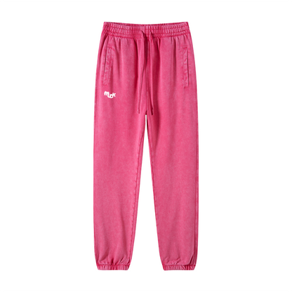 DUNE Batik Joggers Rose Red