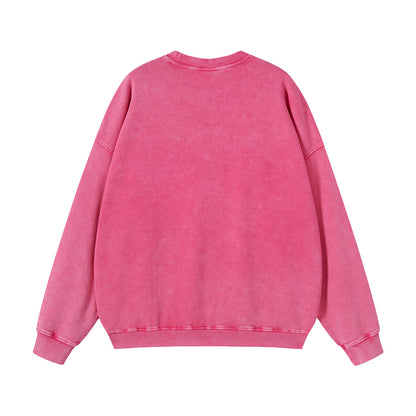 DUNE Batik Pullover Jumper Rose Red