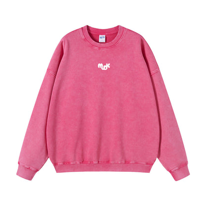 DUNE Batik Pullover Jumper Rose Red