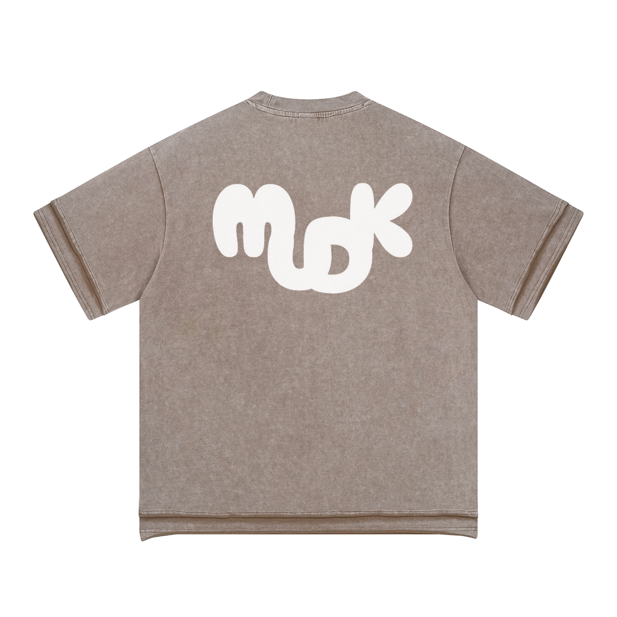 ECHO Baggy Oversized T-shirt Batik Brown MUDIK - Stand out. Stay true.