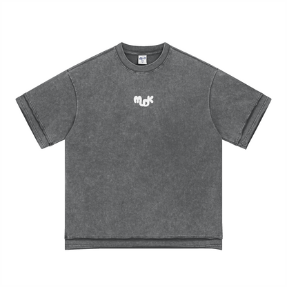 ECHO Baggy Oversized T-shirt Carbon Ash MUDIK - Stand out. Stay true.
