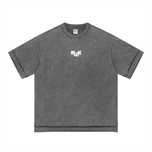 ECHO Baggy Oversized T-shirt Carbon Ash MUDIK - Stand out. Stay true.