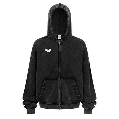 ECLIPSE Hoodie Washed Black