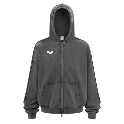 ECLIPSE Hoodie Washed Gray