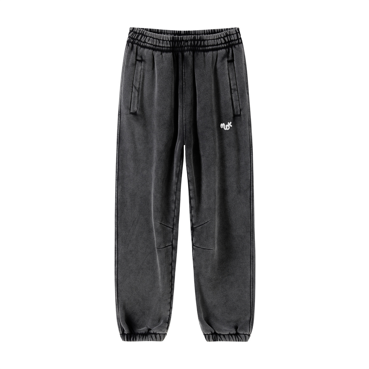ECLIPSE Distressed Joggers Black MUDIK - Stand out. Stay true.