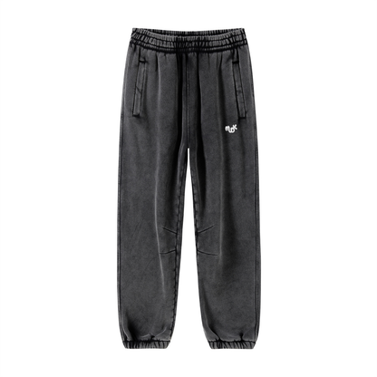 ECLIPSE Distressed Joggers Black MUDIK - Stand out. Stay true.