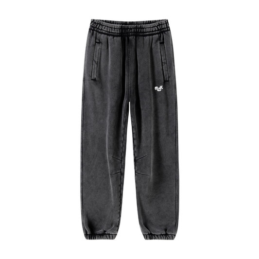 ECLIPSE Distressed Joggers Black MUDIK - Stand out. Stay true.