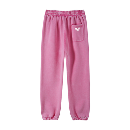 ECLIPSE Distressed Joggers Pink MUDIK - Stand out. Stay true.