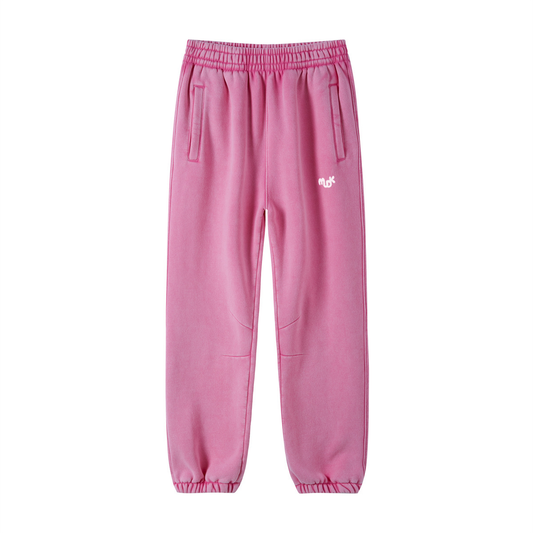 ECLIPSE Distressed Joggers Pink MUDIK - Stand out. Stay true.
