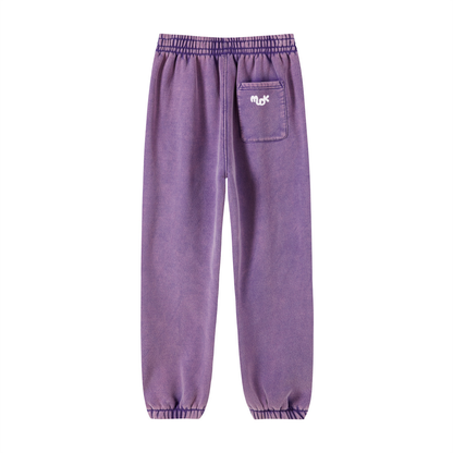 ECLIPSE Distressed Joggers Purple MUDIK - Stand out. Stay true.