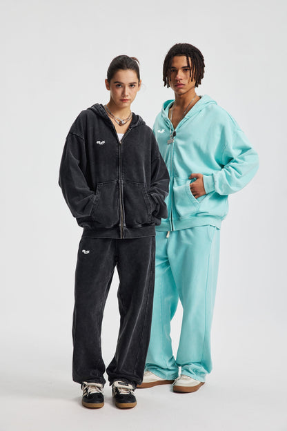 HALO Wide Leg Joggers Black MUDIK - Stand out. Stay true.