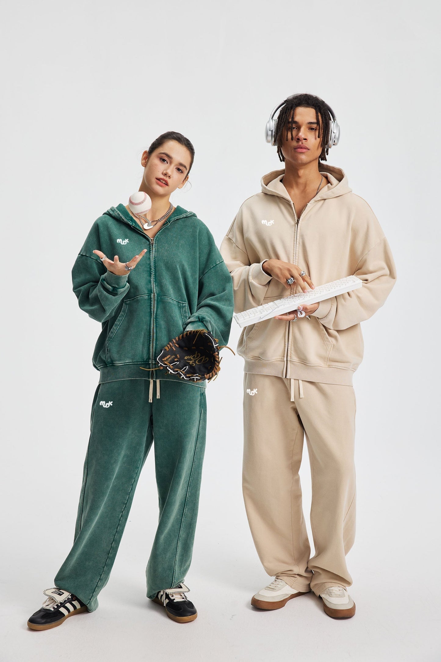 HALO Tracksuit Set Green MUDIK - Stand out. Stay true.