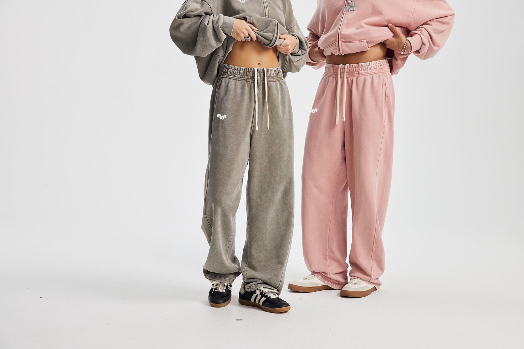 HALO Zipped Hoodie Pink MUDIK - Stand out. Stay true.