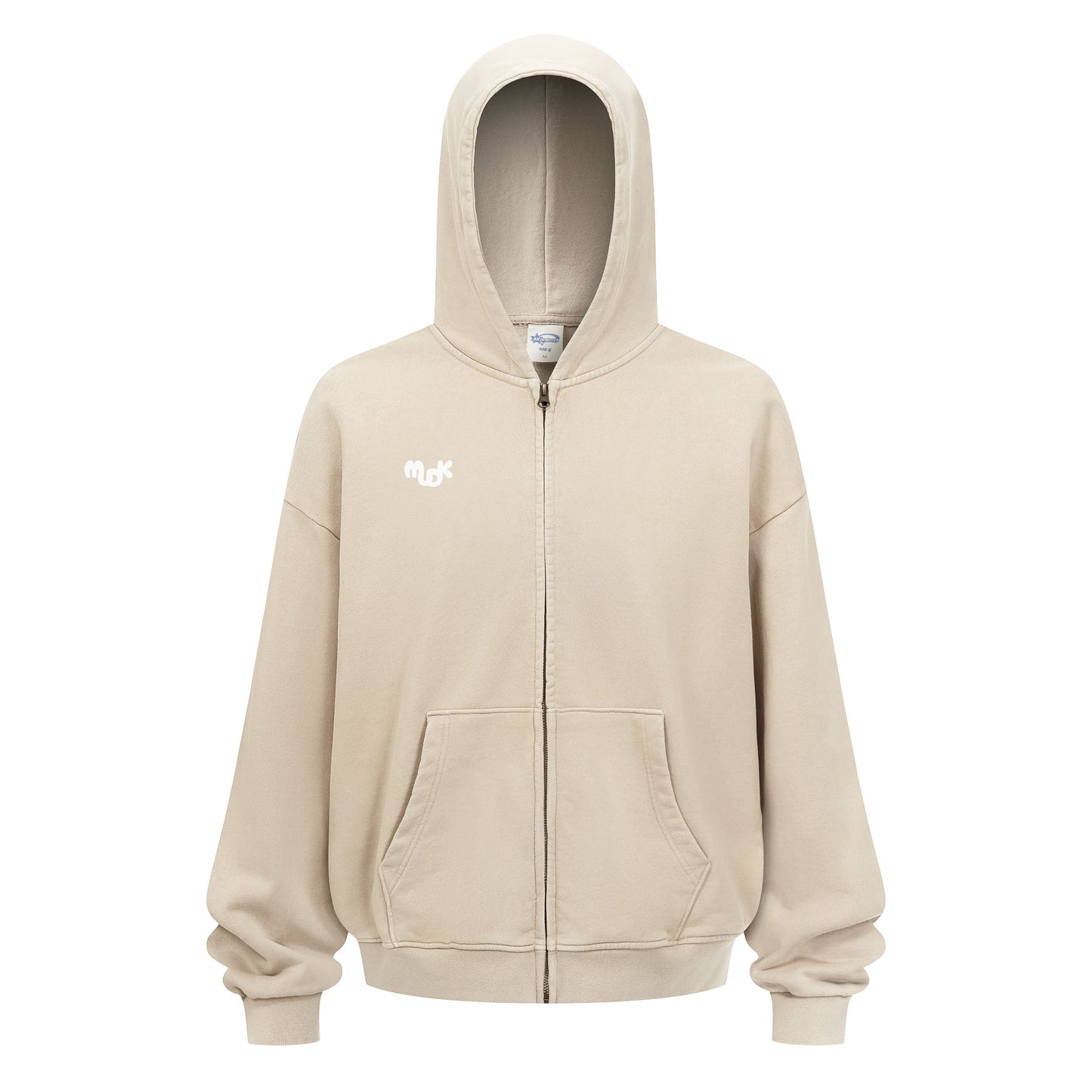 HALO Zipped Hoodie  Apricot MUDIK - Stand out. Stay true.