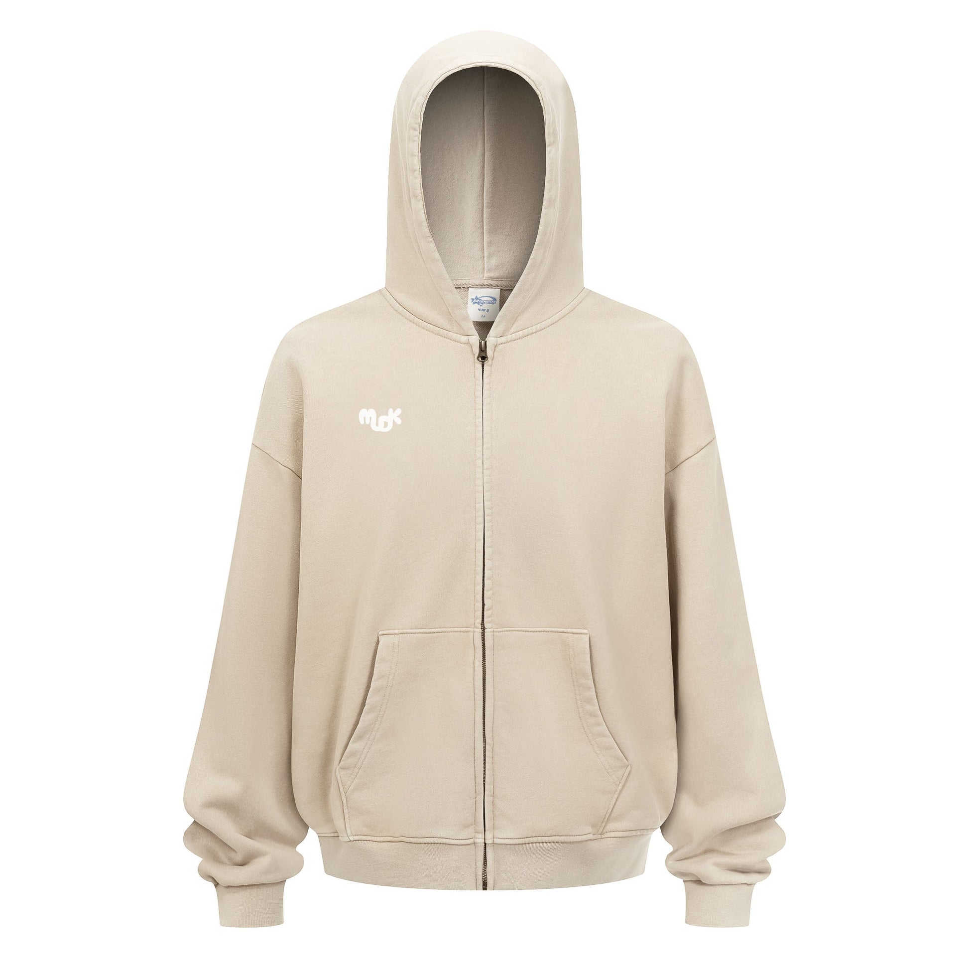 HALO Zipped Hoodie  Apricot MUDIK - Stand out. Stay true.