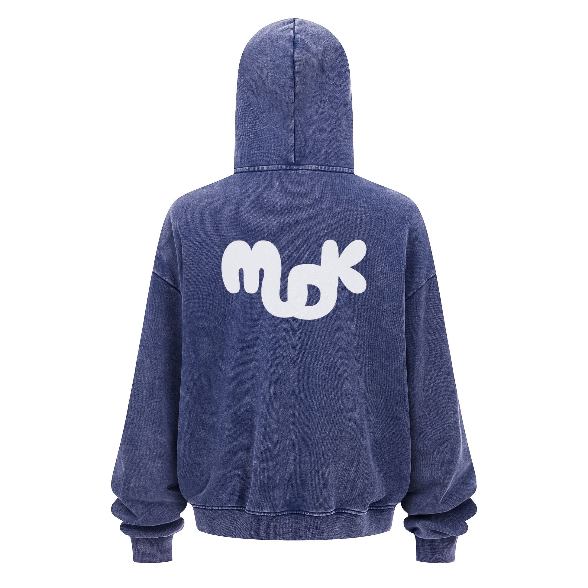 HALO Zipped Hoodie Blue - MUDIK - Stand out. Stay true.