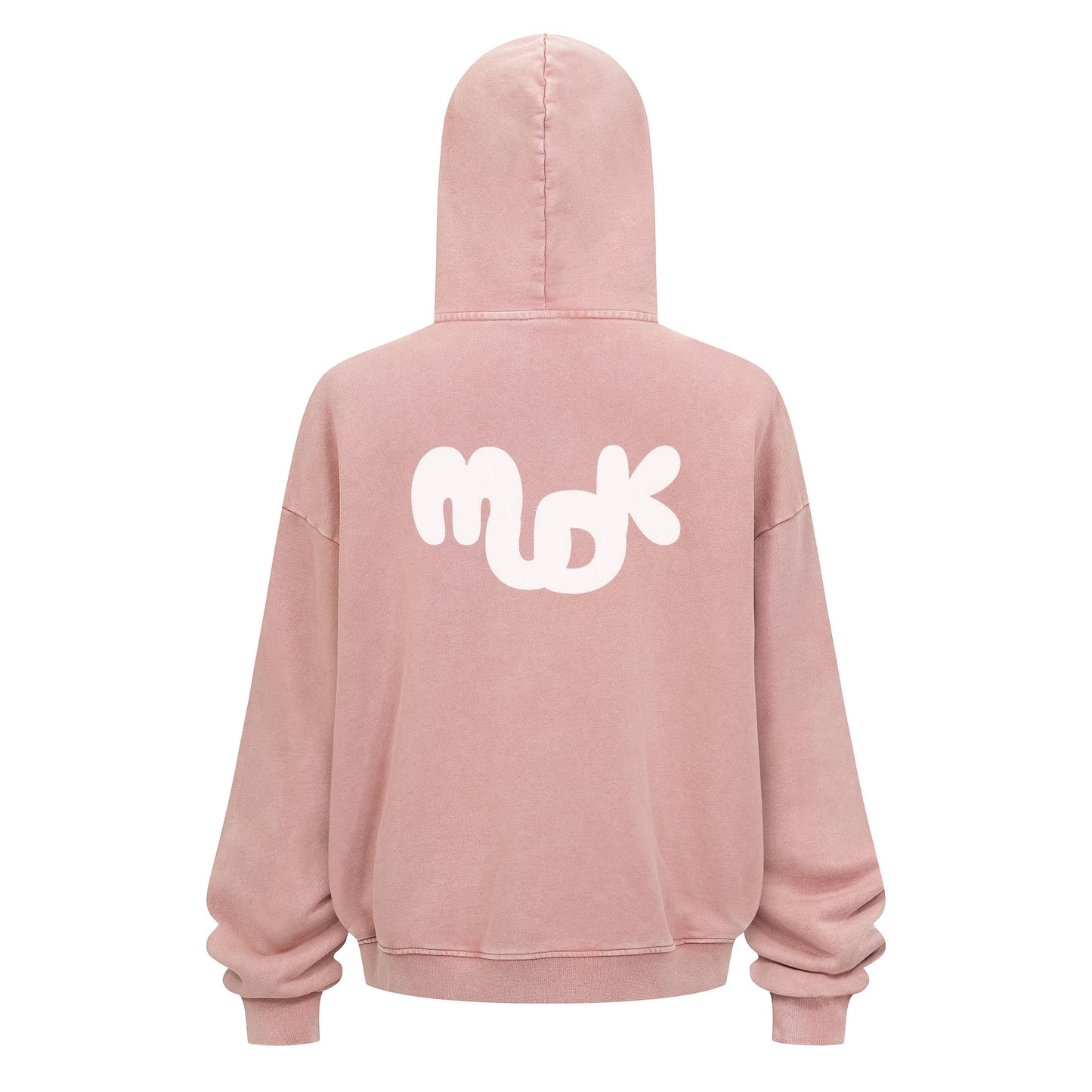 HALO Zipped Hoodie Pink MUDIK - Stand out. Stay true.