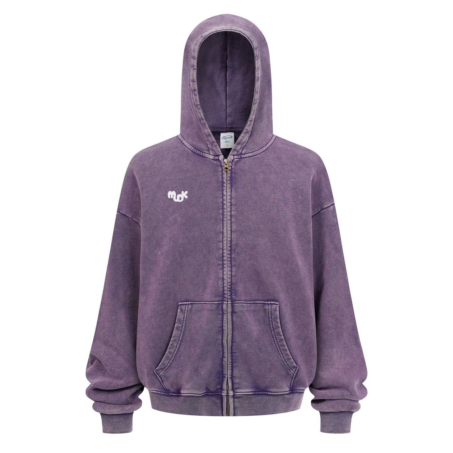 HALO Zipped Hoodie Purple MUDIK - Stand out. Stay true.