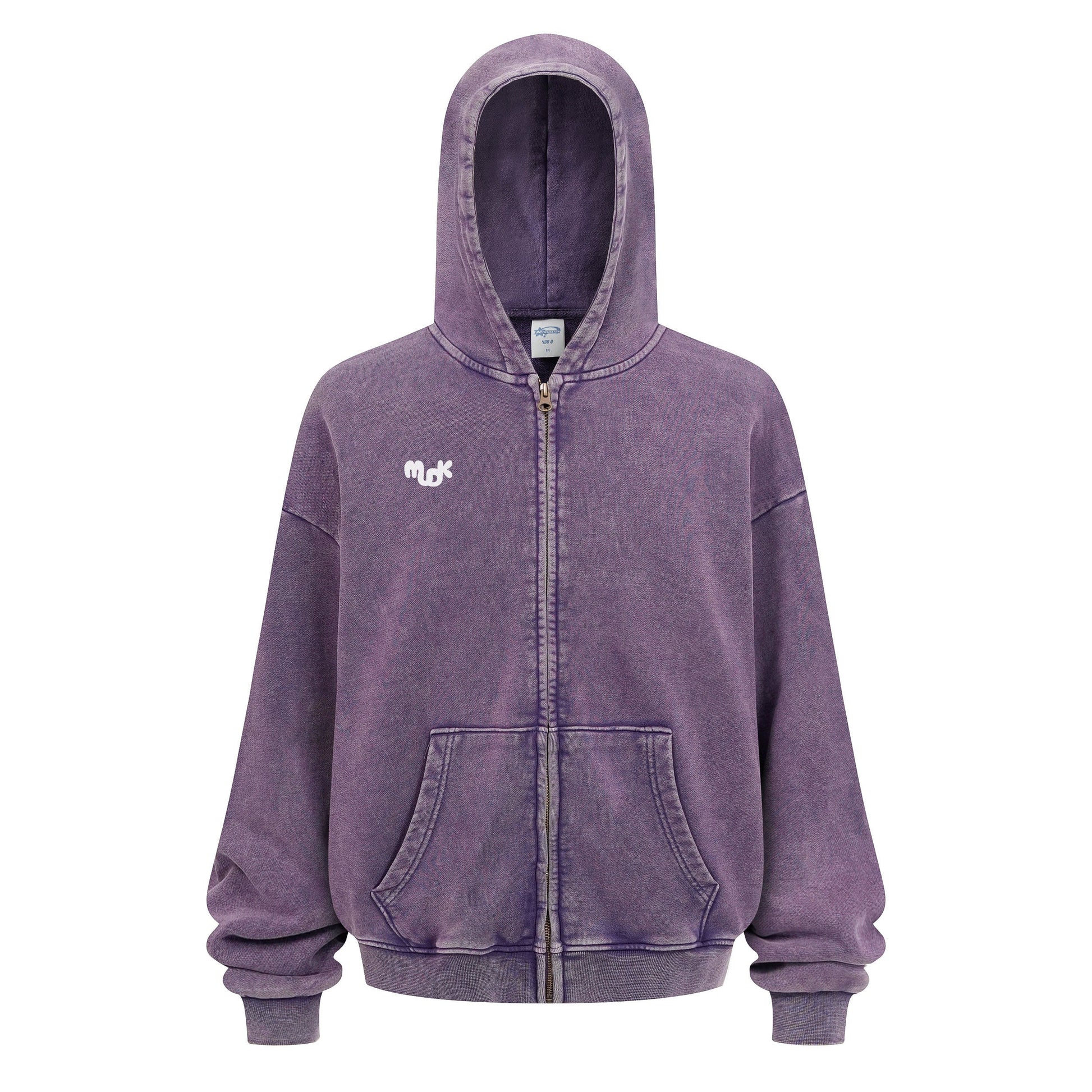 HALO Zipped Hoodie Purple MUDIK - Stand out. Stay true.