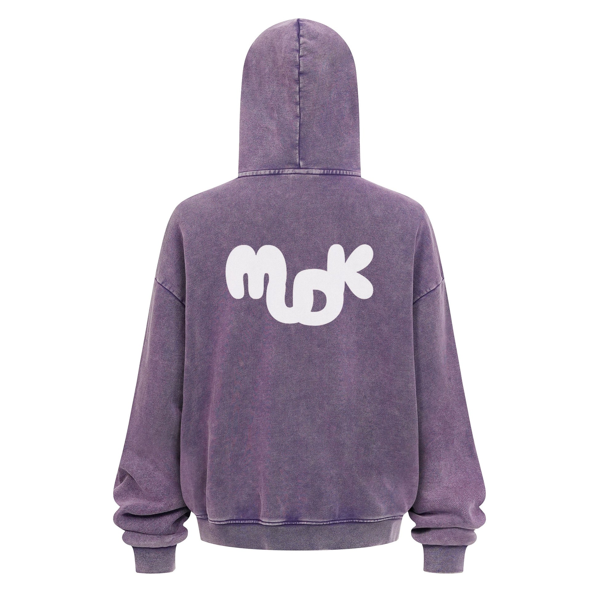 HALO Zipped Hoodie Purple MUDIK - Stand out. Stay true.
