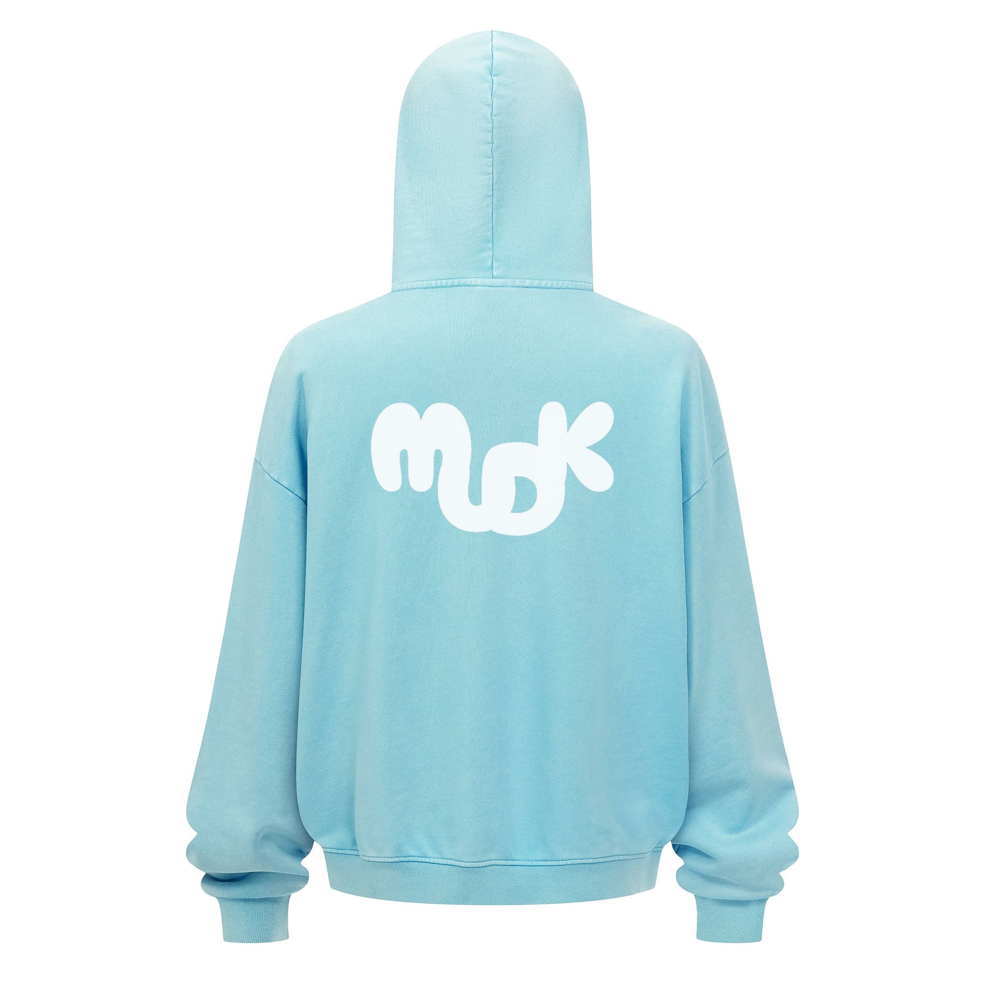 HALO Zipped Hoodie  Sky Green MUDIK - Stand out. Stay true.