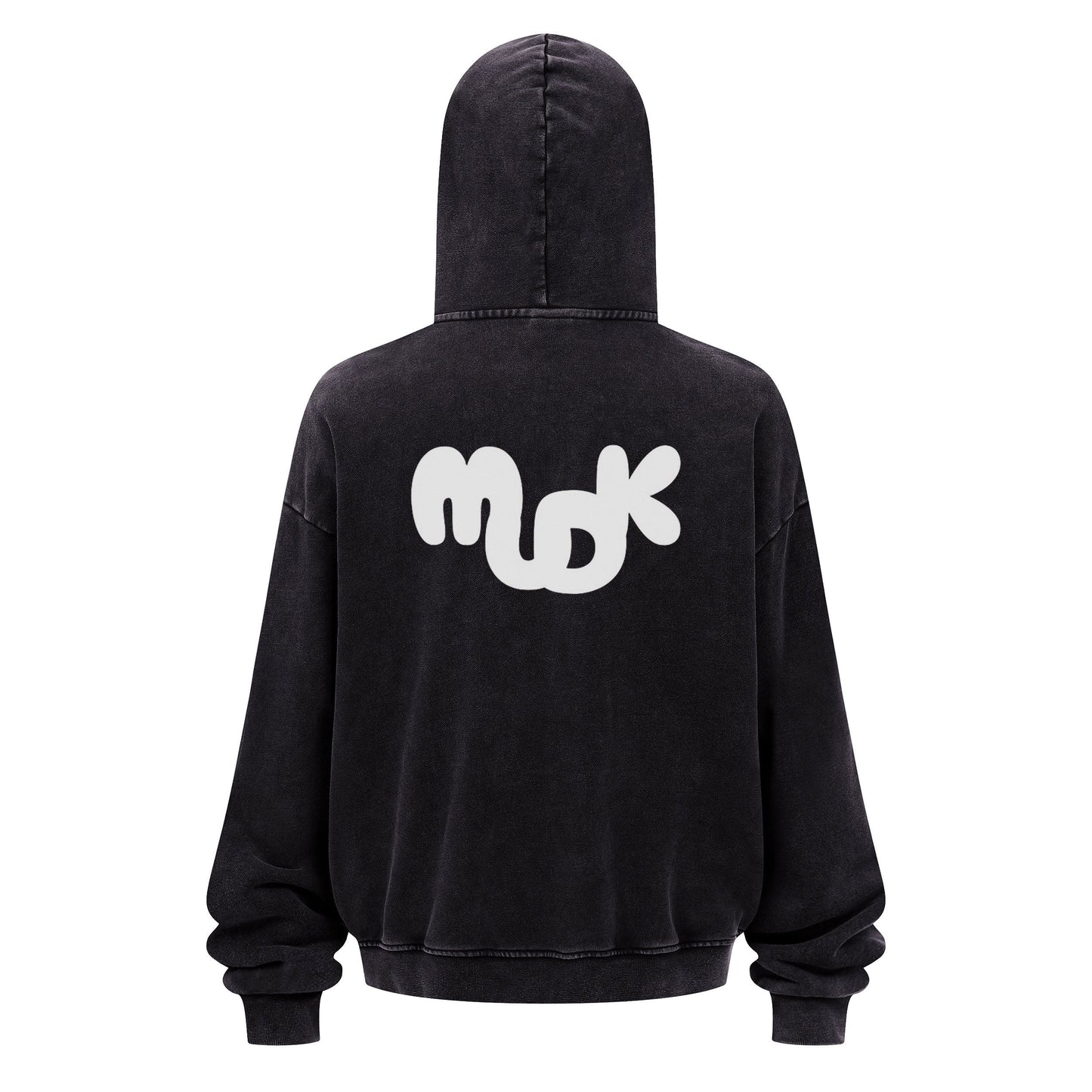 HALO Zipped Hoodie Black MUDIK - Stand out. Stay true.