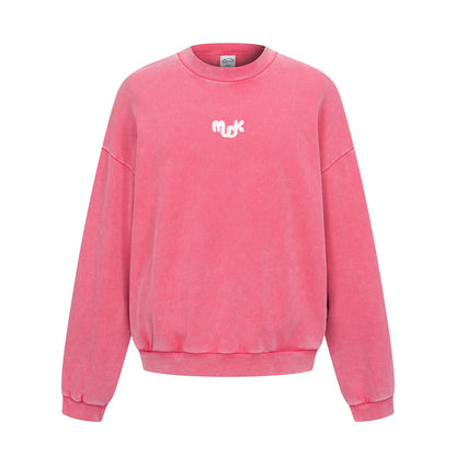 HALO Pullover Jumper Coral Red MUDIK - Stand out. Stay true.