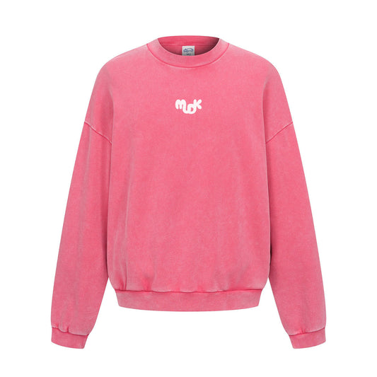 HALO Pullover Jumper Coral Red MUDIK - Stand out. Stay true.
