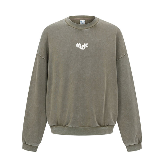 HALO Pullover Jumper Gray Green MUDIK - Stand out. Stay true.