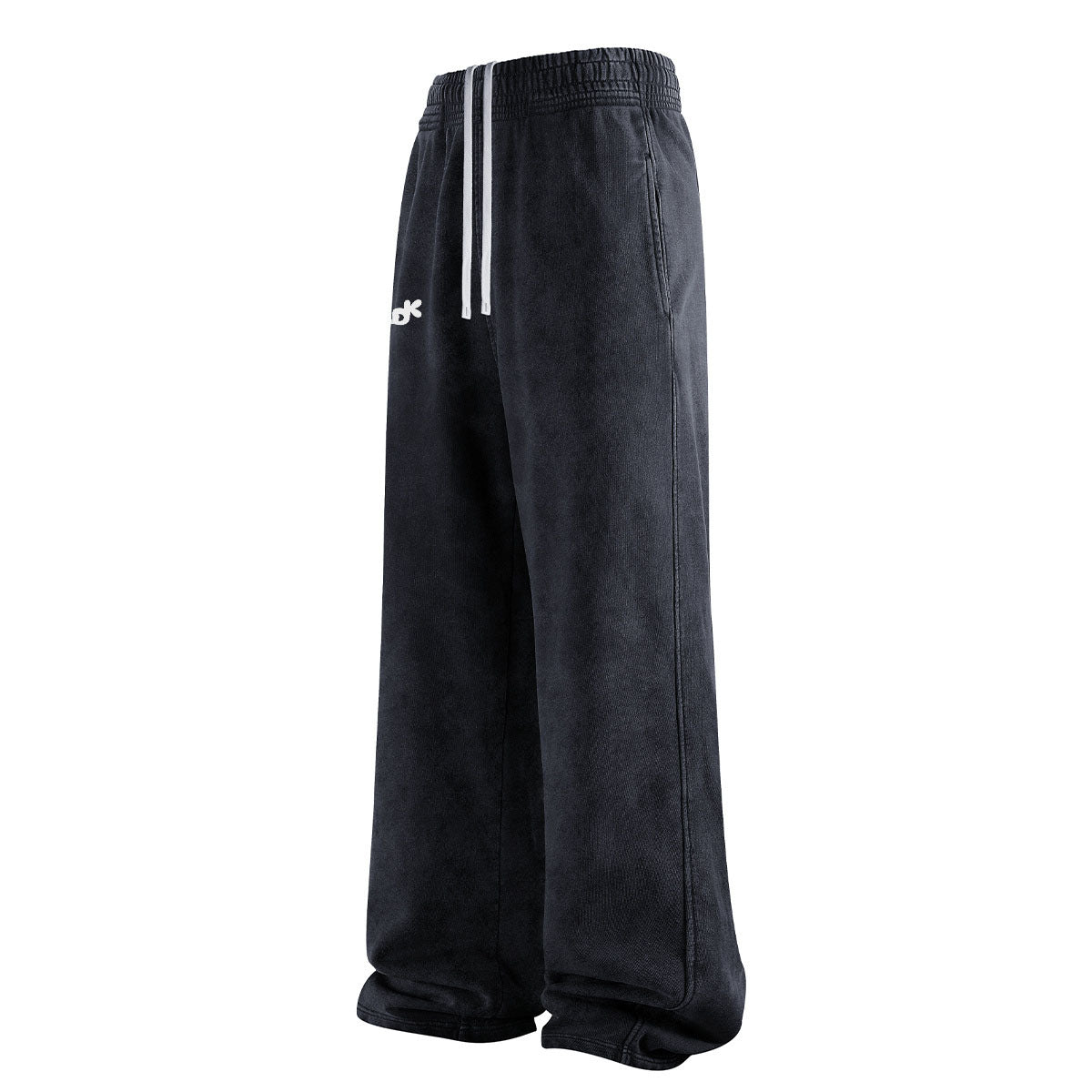 HALO Wide Leg Joggers Black MUDIK - Stand out. Stay true.